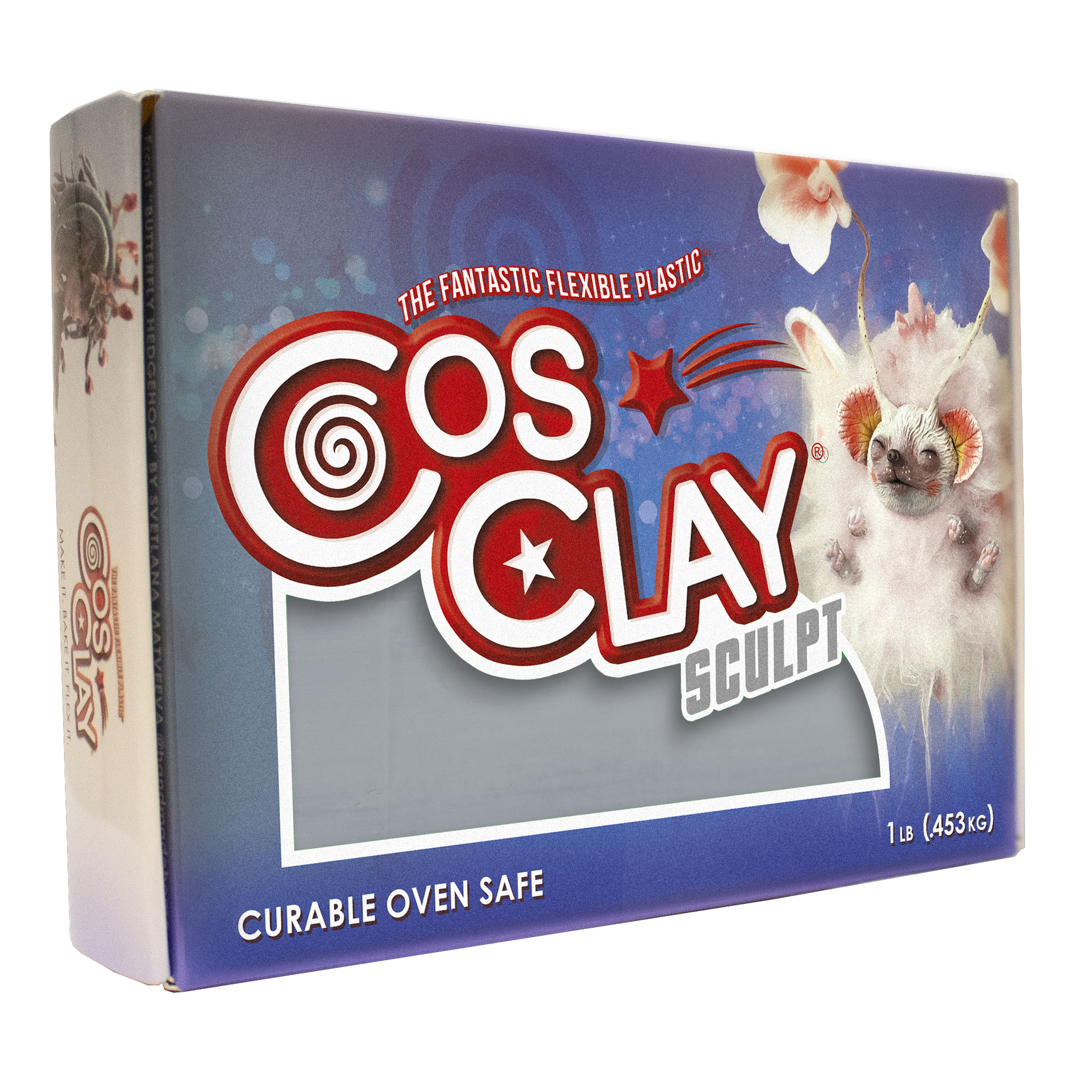 Buy Sculpting Polymer Clay Medium-firm by CosClay - Made in USA